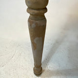 Bord - 98 cm Sofabord med skuffe afsyret close up bordben