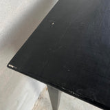 Sidebord - 80 cm Sidebord sort close up venstre hjørne
