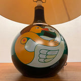 Holmegaard bordlampe med Heerup udsmykning