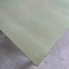 Sofabord lysegrønt close up bordplade