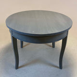 Ovalt spisebord grå 