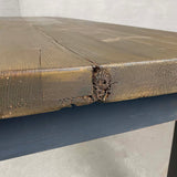 Plankebord gråt close up bordkant