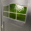 Sort linnedskab close up glas